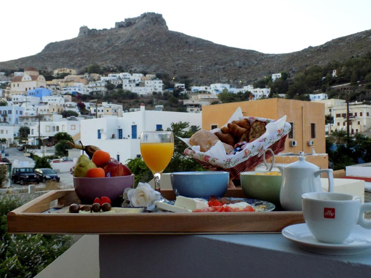 Anemi Leros Apartments Panteli Екстер'єр фото
