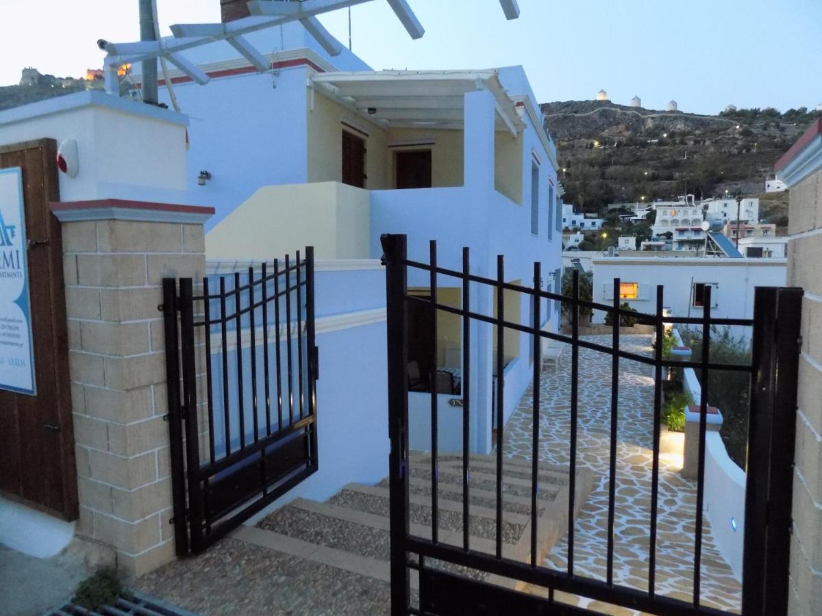 Anemi Leros Apartments Panteli Екстер'єр фото