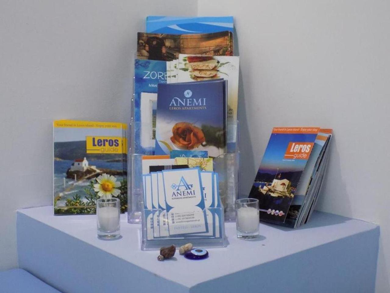 Anemi Leros Apartments Panteli Екстер'єр фото