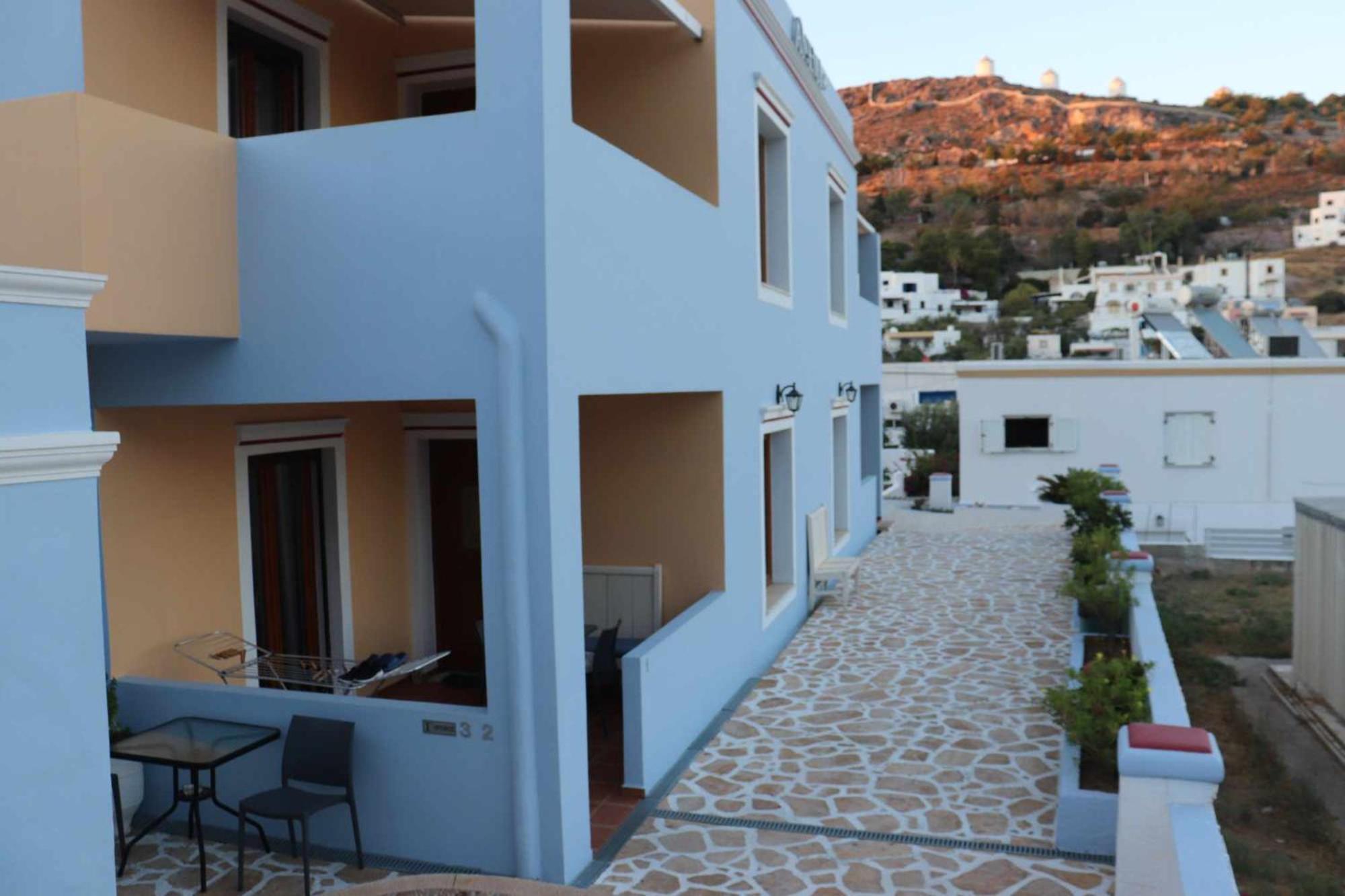 Anemi Leros Apartments Panteli Екстер'єр фото
